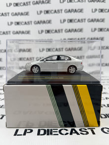 FIRST43 2006 Honda Civic Sedan Silver RHD 1:43 Diecast