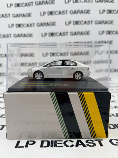 FIRST43 2006 Honda Civic Sedan Silver RHD 1:43 Diecast