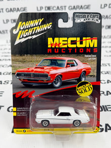 JOHNNY LIGHTNING 1969 Mercury Cougar Eliminator White 1:64 Diecast Mecum