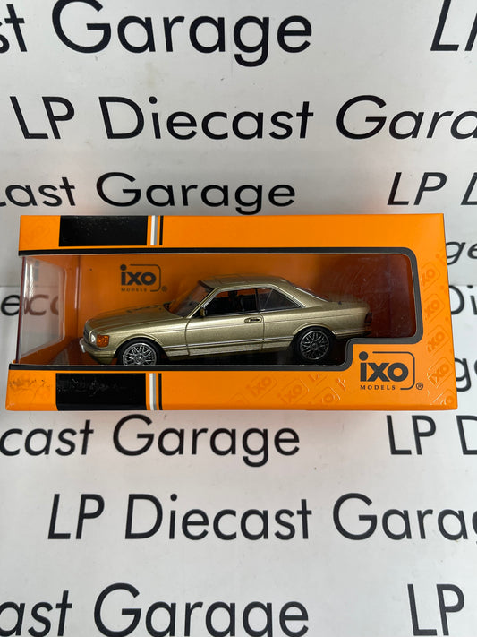 IXO Models 1981 Mercedes Benz 560 SEC Gold 1:43 Diecast