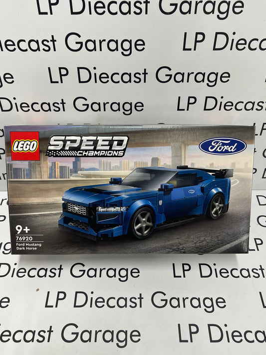 LEGO 2024 Ford Mustang Dark Horse Speed Champions 76920 NOT Diecast