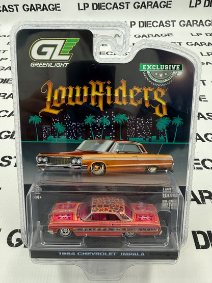 GREENLIGHT 1964 Chevrolet Impala Gypsy Rose Pink 1:64 Diecast Lowriders