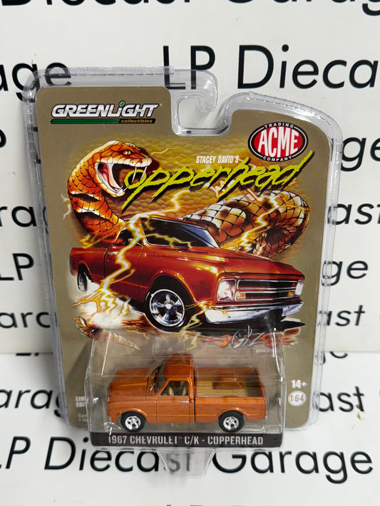 GREENLIGHT 1967 Chevrolet C/K Copperhead 1:64 Diecast Stacey David