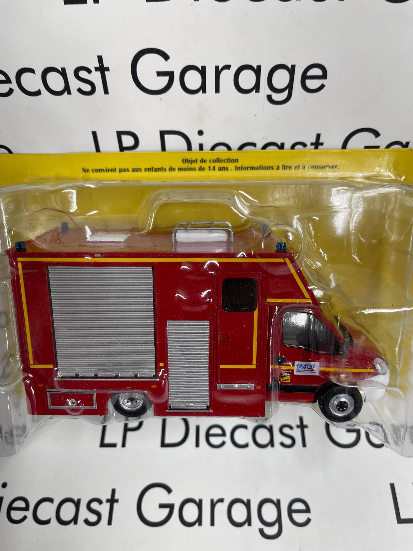 EDICOLA Iveco Fire Rescue Box Van 1:43 Diecast