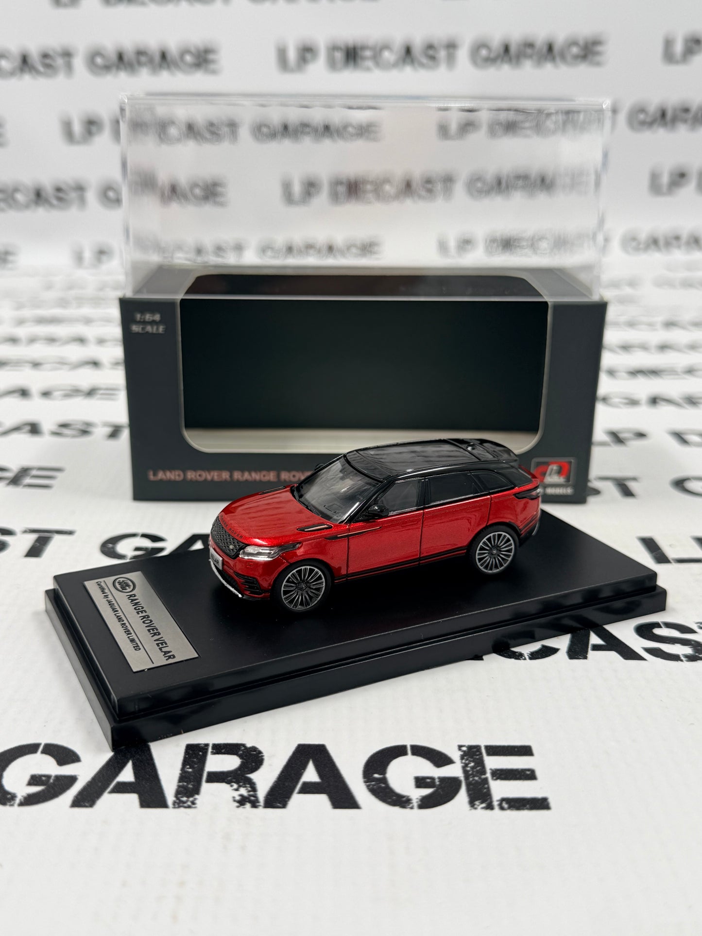 LCD MODELS Land Rover Range Rover Velar Red 1:64 Diecast