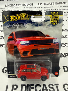 HOT WHEELS '19 Jeep Cherokee Trackhawk Red Power Trip 1:64 Diecast Premium