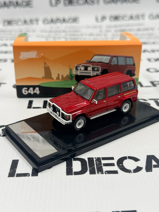 GCD Shadow PRO 1989 Nissan Patrol Y60 Red 1:64 Diecast