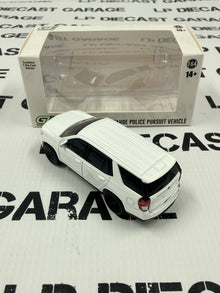 GREENLIGHT 2022 Chevrolet Tahoe Police PPV White 1:64 Diecast Hobby Exclusive