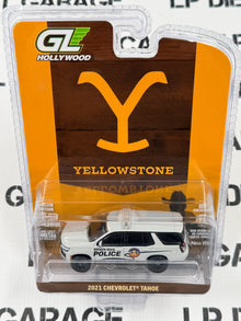 GREENLIGHT 2021 Chevrolet Tahoe Broken Rock Police Yellowstone 1:64 Diecast Exclusive