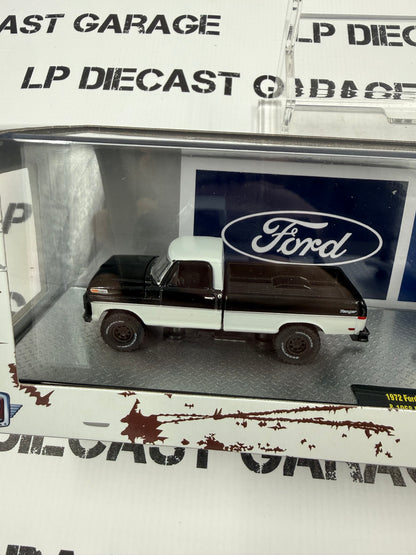 M2 1972 Ford F-250 Ranger 4X4 & 1969 Ford Mustang GT 390 1:64 Diecast Haulers