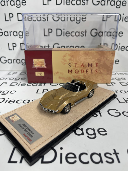 STAMP MODELS 1969 Chevrolet Corvette L88 Gold 1:43 Scale Resin Model