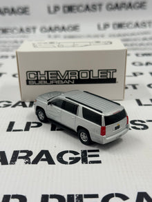 MODEL TRUCK 2015 Chevrolet Suburban Silver 1:64 Diecast SUV
