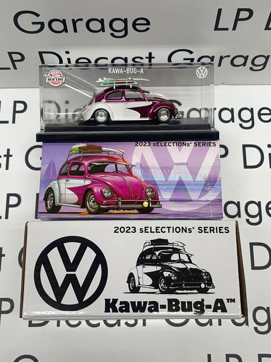 HOT WHEELS Volkswagen Kawa-Bug-A 2023 Selections Series Pink VW Redline Club Collectors  1:64 Diecast