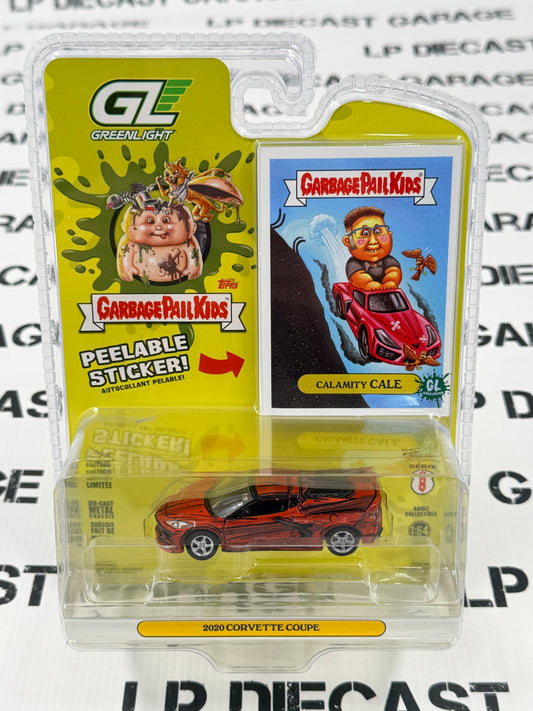 GREENLIGHT 2020 Chevrolet Corvette Calamity Cale 1:64 Diecast Garbage Pail Kids