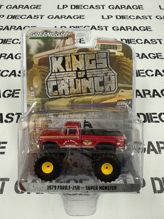 GREENLIGHT 1979 Ford F-250 Super Monster 1:64 Diecast King of Crunch