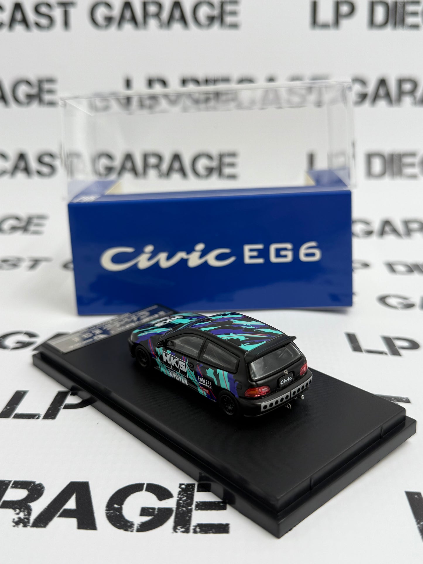 STREET WEAPON Honda Civic EG6 HKS 1:64 Diecast Limited Edition
