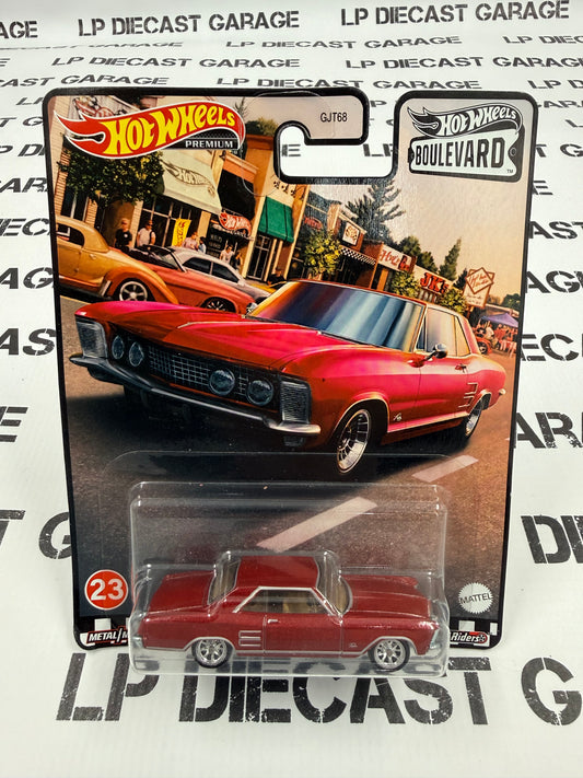 HOT WHEELS '64 Buick Riviera Red Boulevard 1:64 Diecast