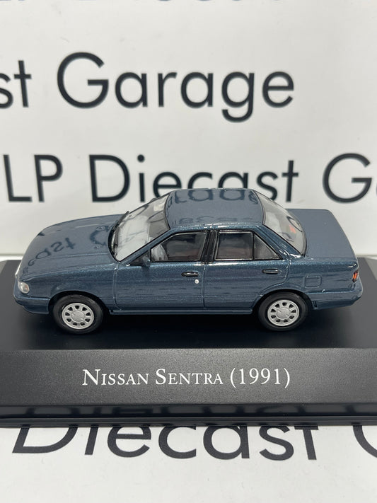 EDICOLA 1991 Nissan Sentra Blue 1:43 Diecast