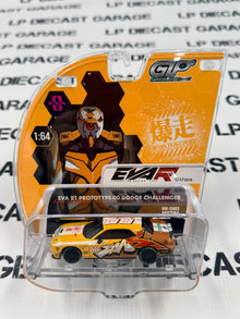 GREENLIGHT Dodge Challenger EVA RT Prototype-00 Yellow 1:64 Diecast Expo Exclusive