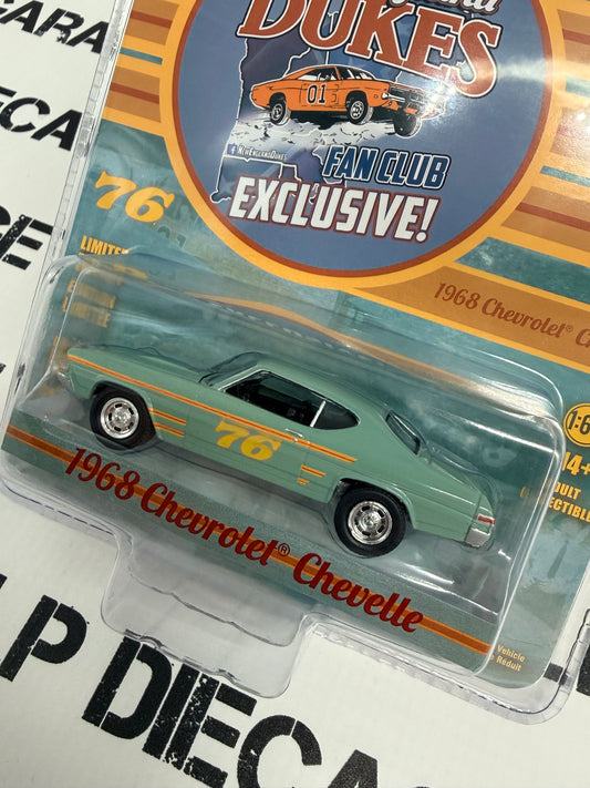 GREENLIGHT 1968 Chevrolet Chevelle New England Dukes 1:64 Diecast Exclusive