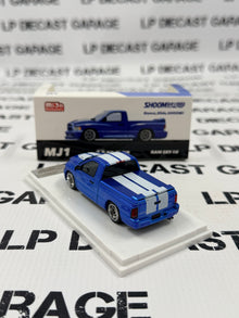 GCD Shoom Dodge Ram SRT10 Blue w/ White Stripes Truck 1:64 Diecast MiJo