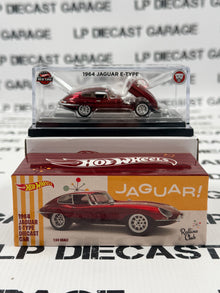 HOT WHEELS 1964 Jaguar E-Type Red RLC Collectors 1:64 Diecast