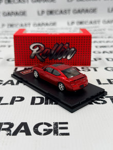 ROLLIN 2008 Dodge Charger SRT8 Red Sedan 1:64 Diecast