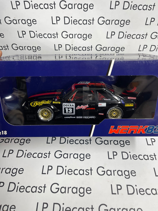 WERK 83 1992 Ford Mustang 5.0 DTM #13 Jurgen Feucht Black 1:18 Diecast 93’