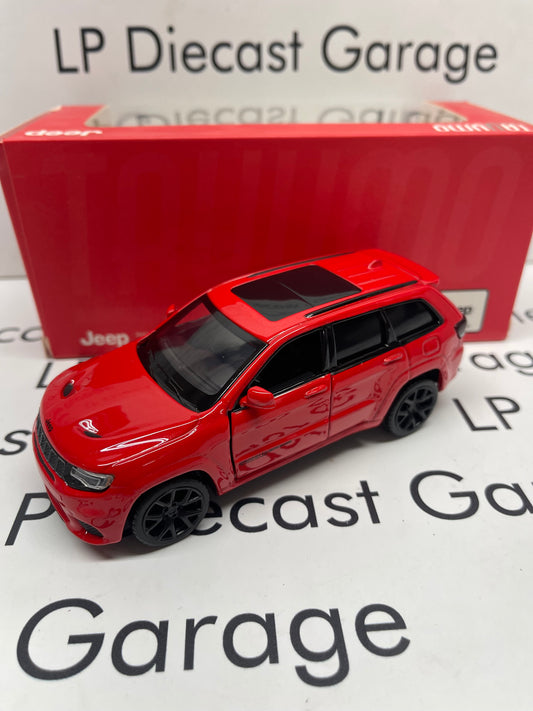 TAYUMO 2020 Jeep Cherokee Trackhawk Red 1:36 Scale Diecast