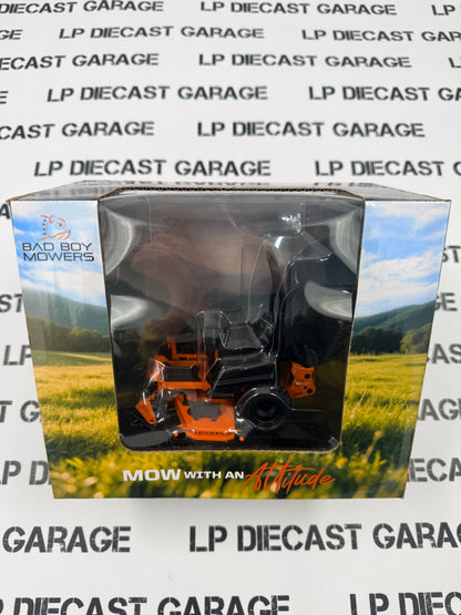 BAD BOY Maverick Zero Turn Mower Orange Replica 1:18 Diecast Model