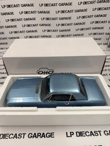 OTTO MOBILE 1965 Ford Mustang Coupe Blue 1:12 Scale Resin Model G089