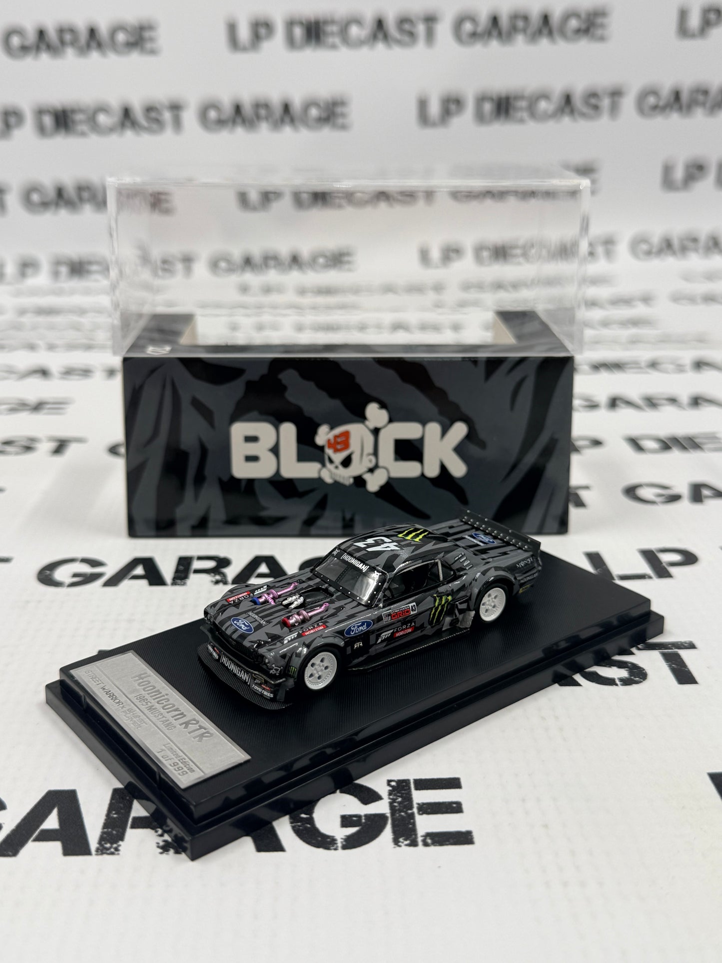 STREET WARRIOR 1965 Ford Mustang Hoonicorn RTR Ken Block 1:64 Diecast