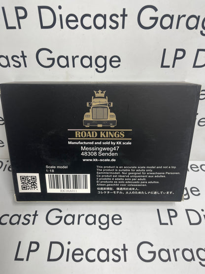 KK Scale Road Kings Chrome Semi Truck Wheels Front Set 1:18 Diecast