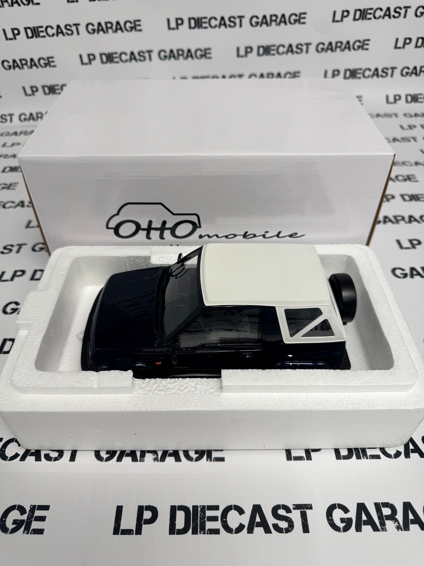 OTTO MOBILE Suzuki Vitara Cabrio JLX Blue 1:18 Scale Resin Model OT492