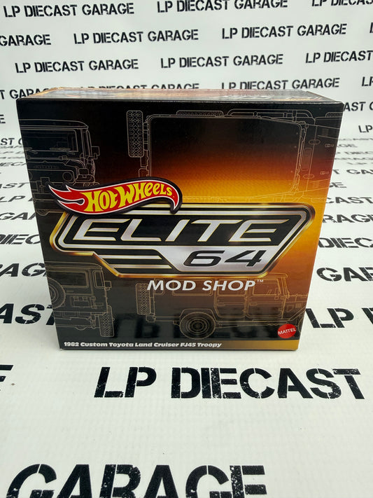 HOT WHEELS 1982 Toyota Land Cruiser FJ45 Troopy Blue 1:64 Diecast Elite 64