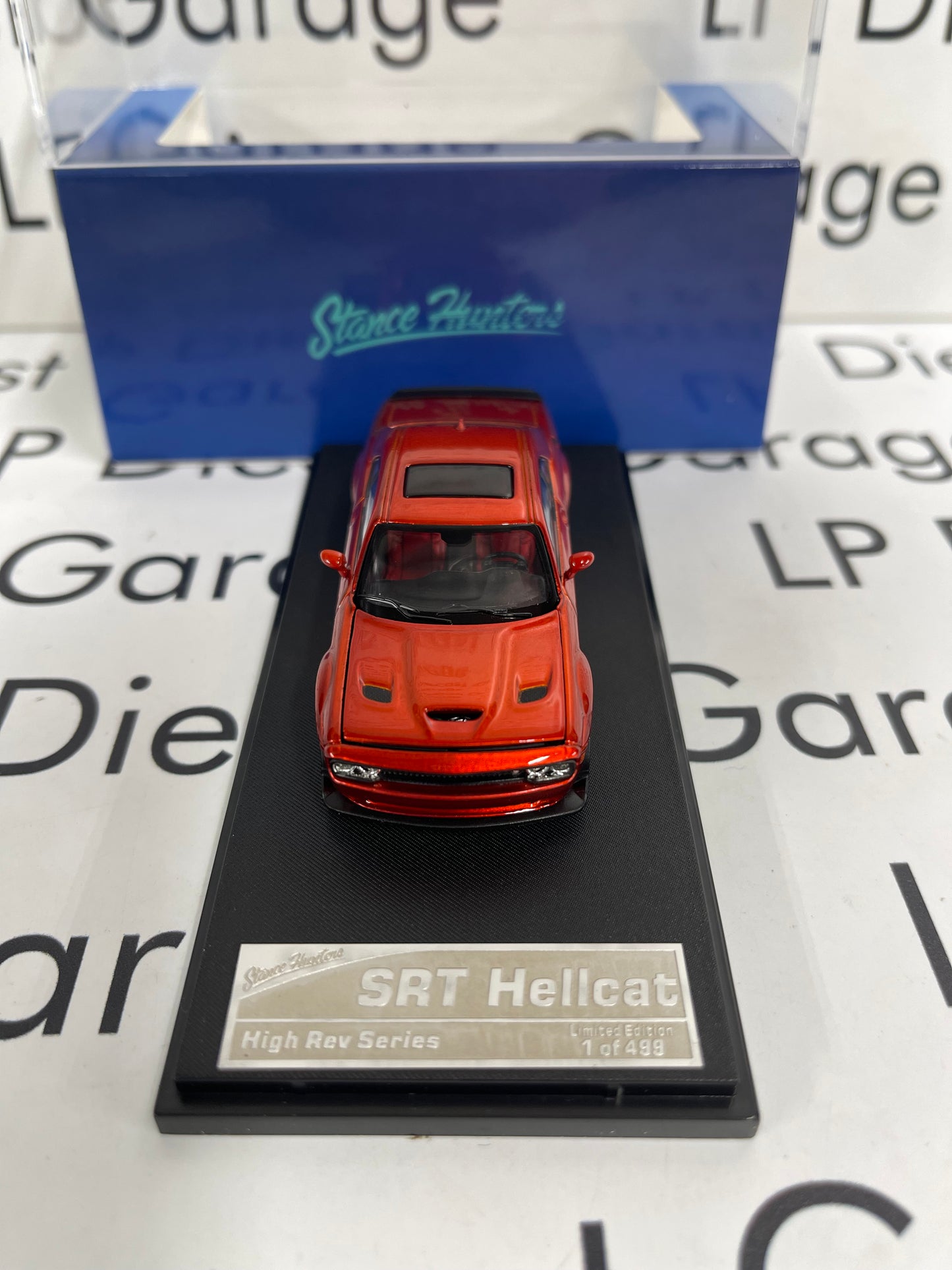 STANCE HUNTERS 2023 Dodge Challenger SRT Hellcat Sinnamon Stick 1:64 Diecast