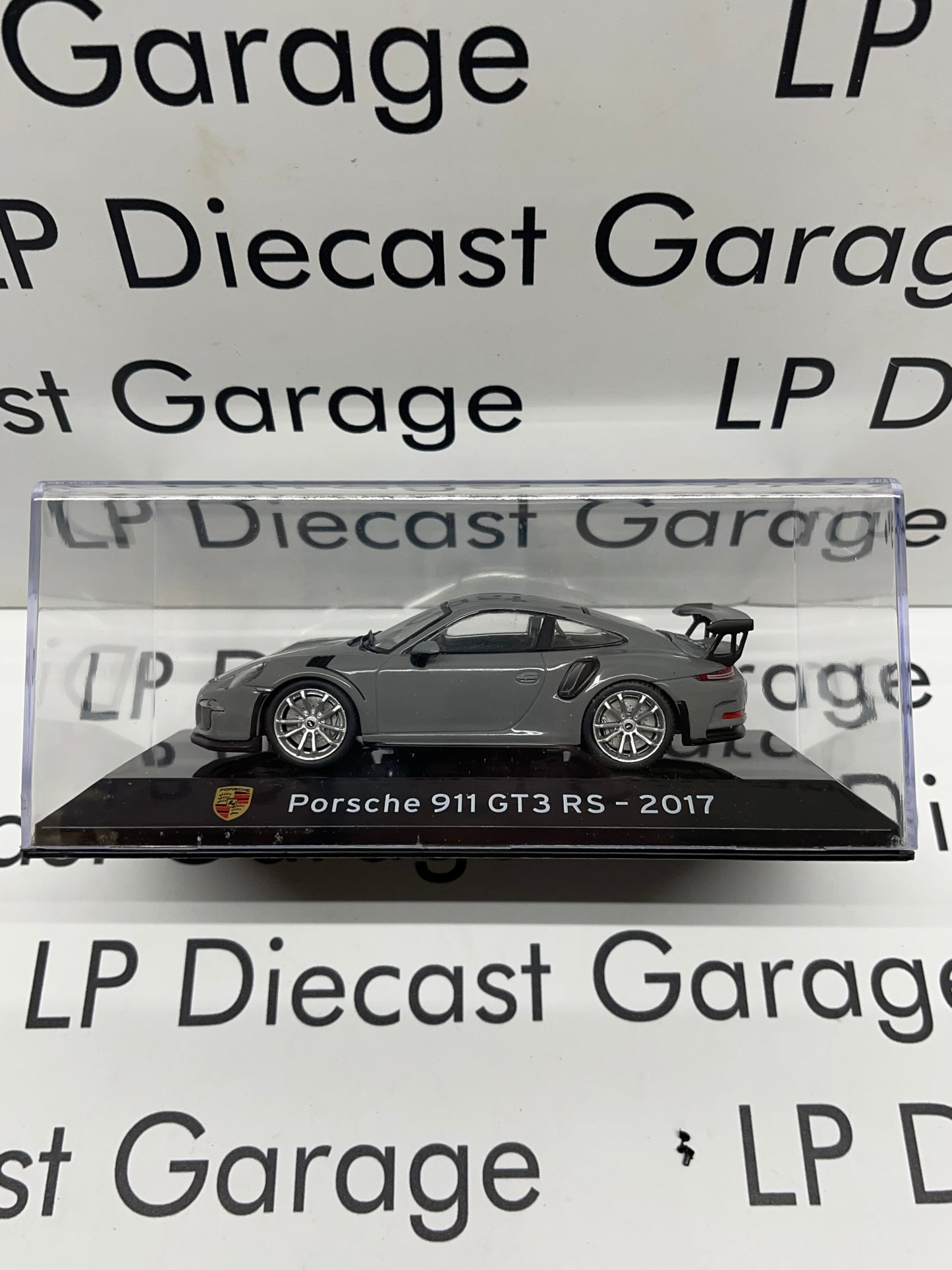 EDICOLA 2017 Porsche 911 GT3 RS Gray Model 1:43 Diecast