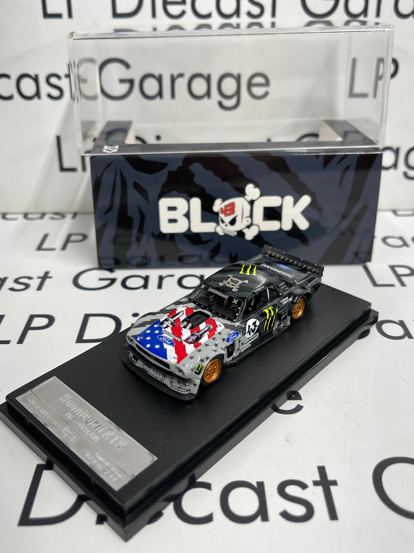 STREET WARRIOR 1965 Ford Mustang Hoonicorn RTR Ken Block 1:64 Diecast USA