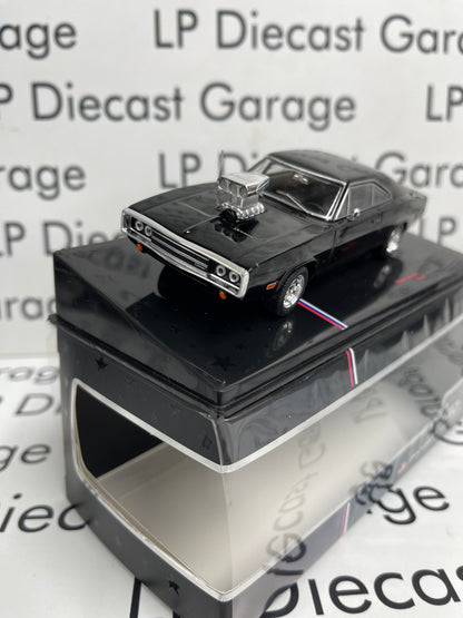 IXO Models 1970 Dodge Charger Black Pro Street 1:43 Diecast USA Model