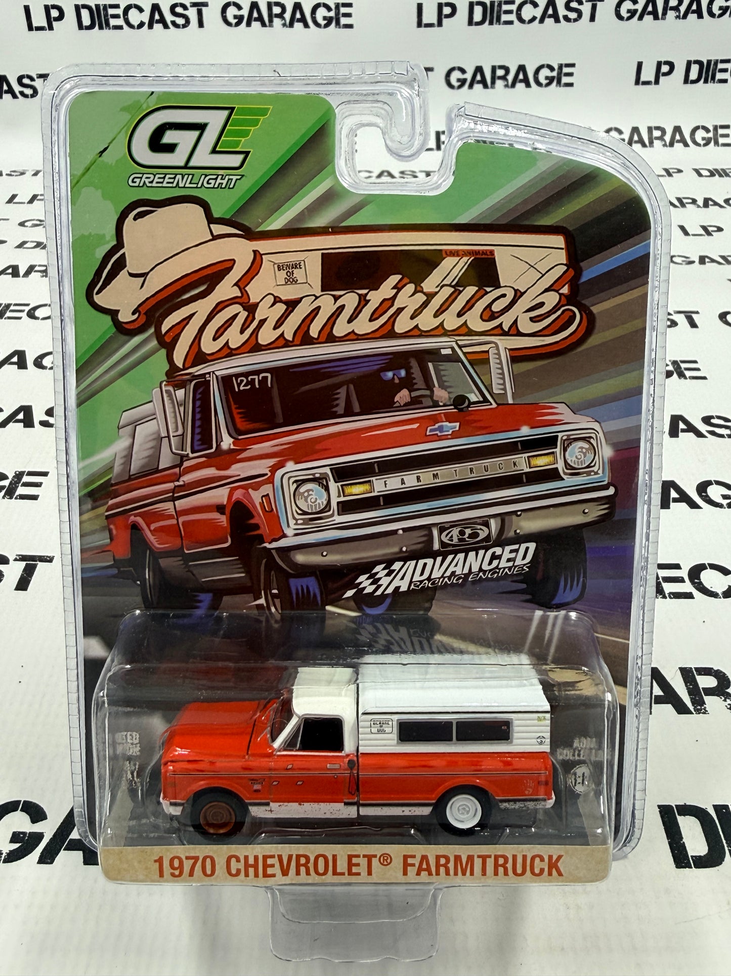 GREENLIGHT 1970 Chevrolet C10 Farmtruck 1:64 Diecast Exclusive AZN