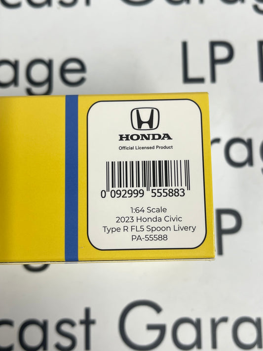 PARAGON MODELS 2023 Honda Civic Type R Spoon Livery 1:64 Diecast