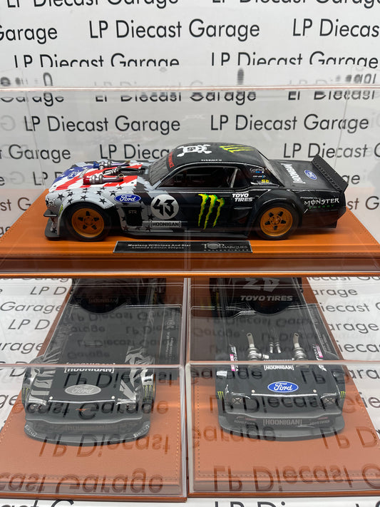 TOP MARQUES Collectibles 1965 Mustang Hoonigan Special "Stars and Stripes" Limited Edition 500pcs 1:18 Resin Model not Diecast