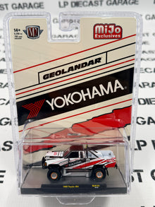 M2 1985 Toyota 4X4 Truck Yokohama Geolandar Tires 1:64 Diecast MiJo