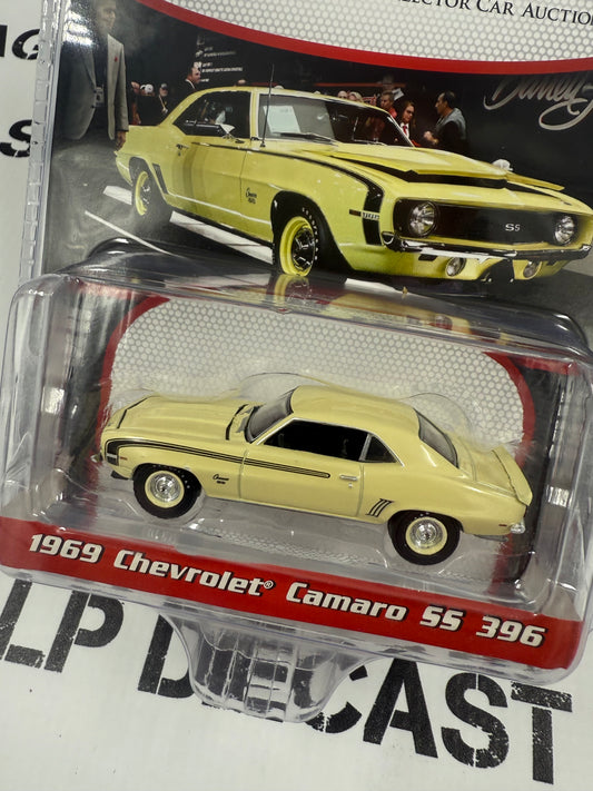 GREENLIGHT 1969 Chevrolet Camaro SS Butterscotch 1:64 Diecast Barrett Jackson