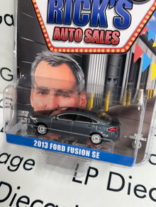 GREENLIGHT 2013 Ford Fusion SE Gray LP Exclusive 1:64 Diecast Ricks Auto Sales