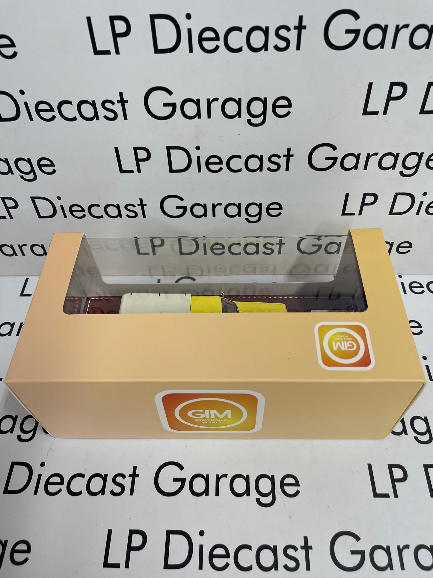 GLM 1973 Chevrolet K5 Blazer Yellow 1:43 Scale Resin Model Open Top