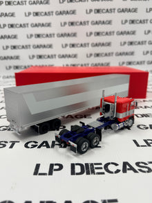 MODEL TRUCK Freightliner Semi w/ Trailer Optimus Prime 1:64 Diecast HEC Exclusive