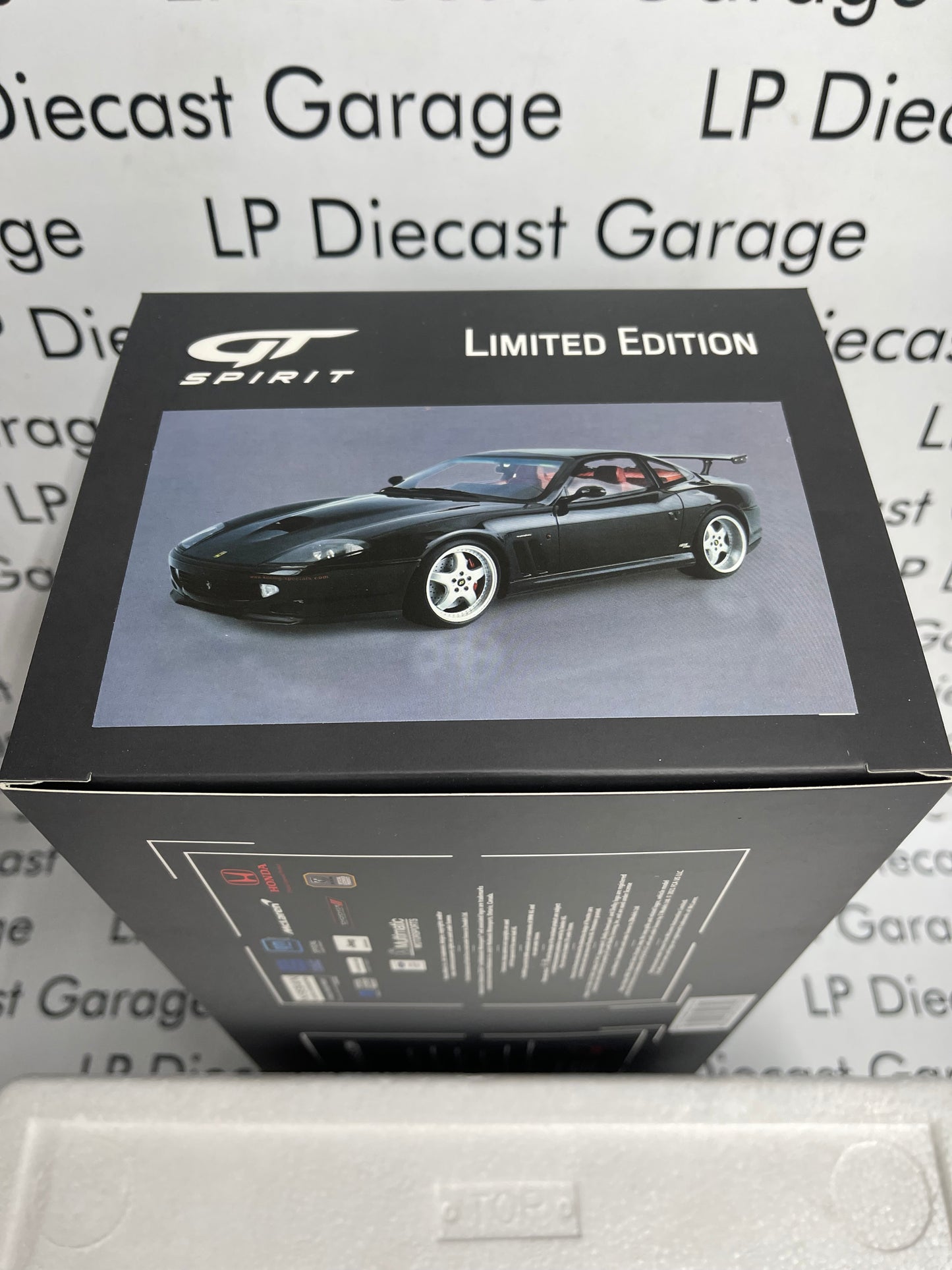 GT SPIRIT 1997 Ferrari F550 Koenig Specials Black 1:18 Scale Resin Model