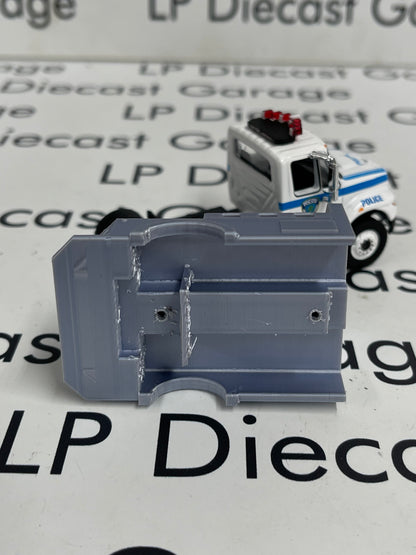 3D Printed Customs Black Flatbed Fits Greenlight International Durastar 1:64 Diecast Trucks