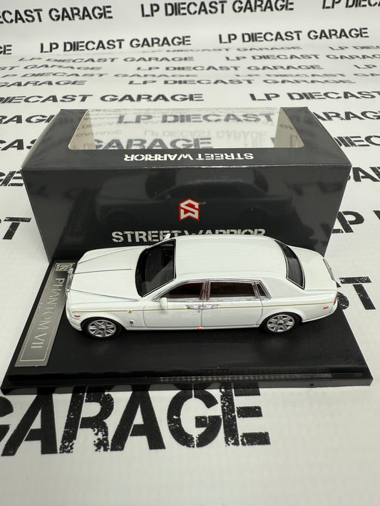 STREET WARRIOR Rolls Royce Phantom VII White 1:64 Diecast
